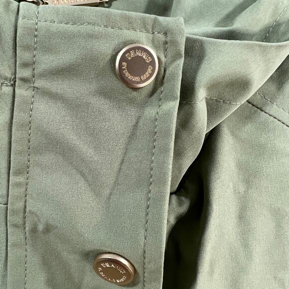 Dennis Basso Water Resistant Hooded Angrak Soft Olive Size Large - Picture 4 of 13